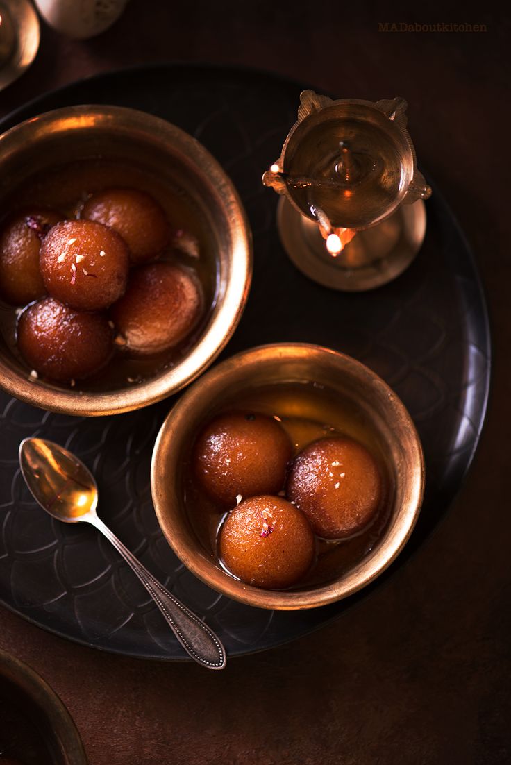 photo of indian sweet gulab jamun