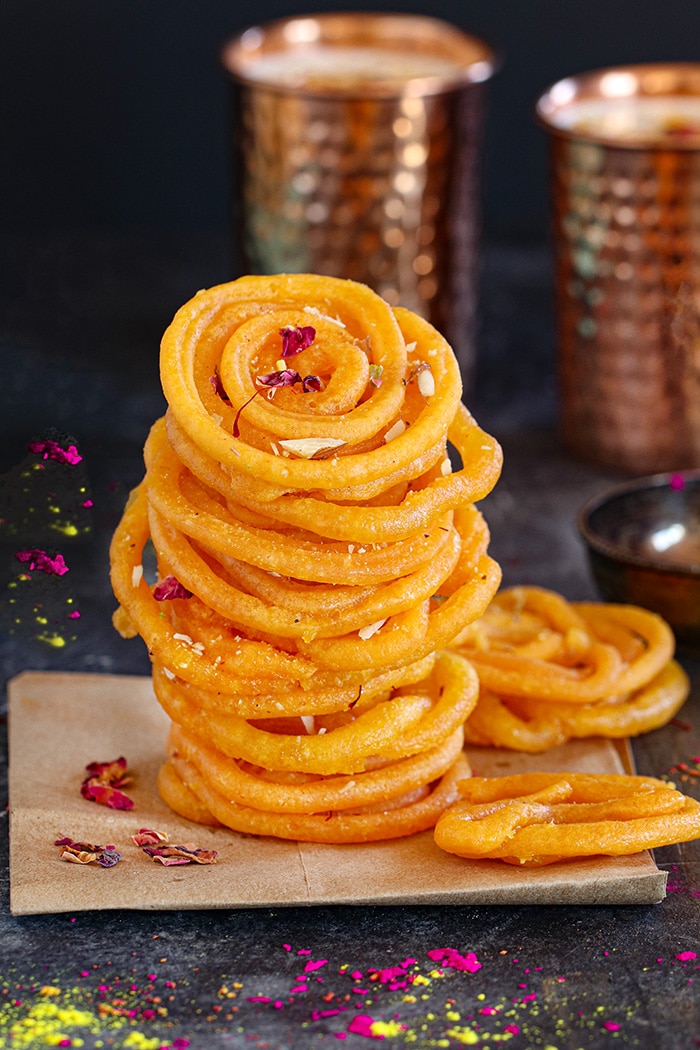 photo of indian sweet jalebi